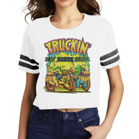 Truckin' My Blues Away 1967 (1) Scorecard Crop Tee | Artistshot