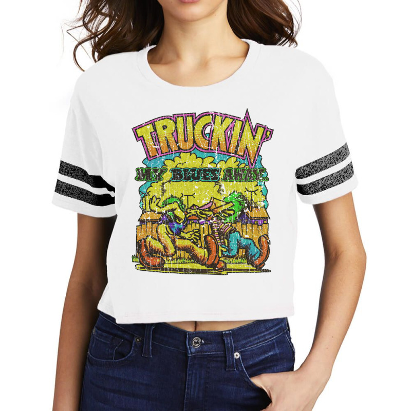 Truckin' My Blues Away 1967 (1) Scorecard Crop Tee by tinhabcikd | Artistshot