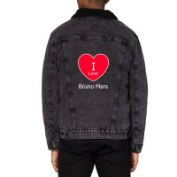 Vruno Mars Unisex Sherpa-lined Denim Jacket | Artistshot