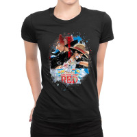 One Piece Film Red Ladies Fitted T-shirt | Artistshot