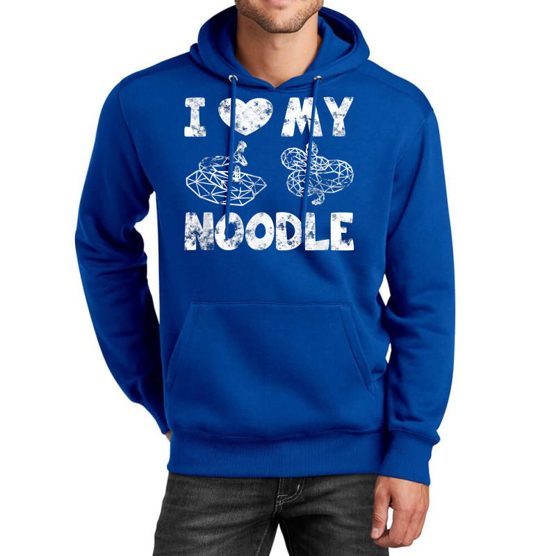 I Love My Noodles   Snake Ball Python Owner Unisex Hoodie by Pinch1410 | Artistshot