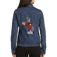 Peace Maker 1 Ladies Denim Jacket | Artistshot