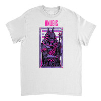 Pink Graphic Anubis Typical God Figure T Shirt Classic T-shirt | Artistshot