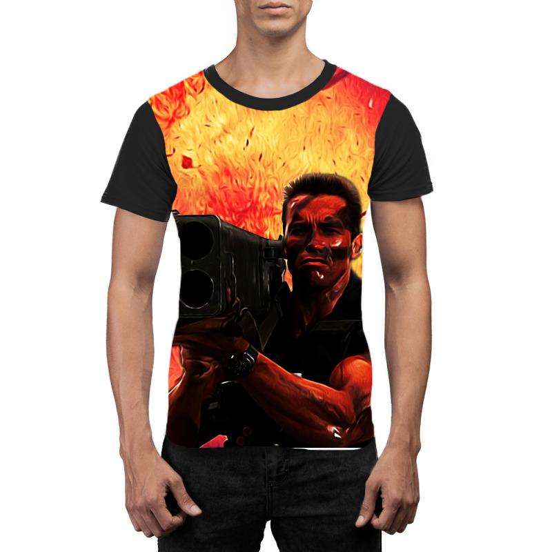 Commandoinspired Matrix Rocket Launcher Graphic  (1) Graphic T-shirt | Artistshot