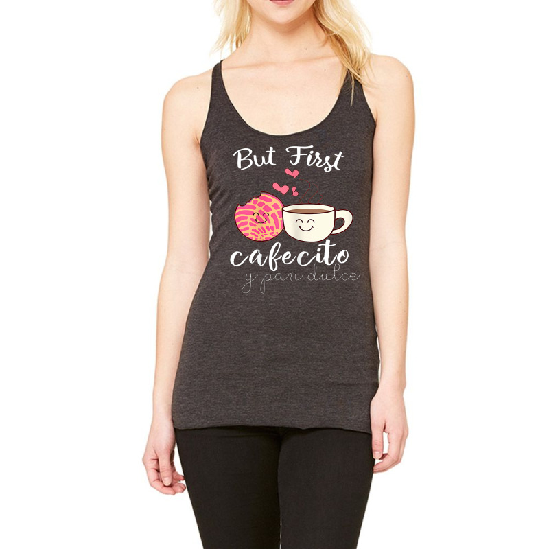 Latina Mom Cute Spanish Coffee And Conchas Pun Mama Classic Racerback Tank by kharathirosij | Artistshot