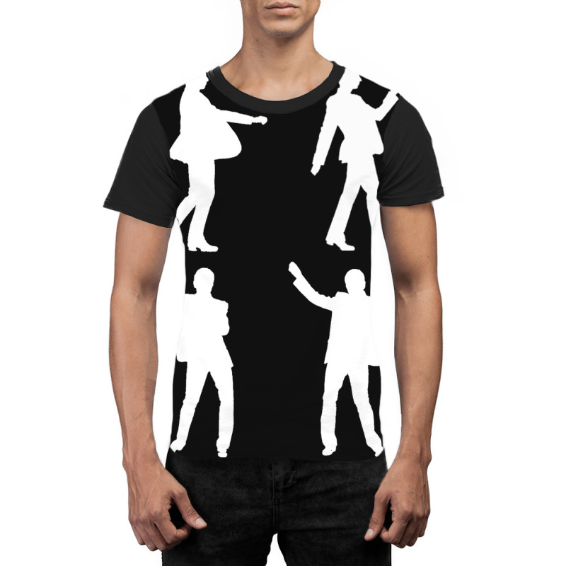 Dancing Dave White Print Classic  (1) Graphic T-shirt | Artistshot