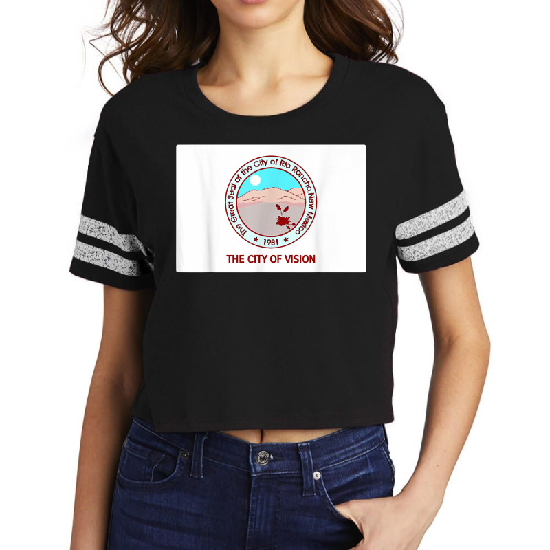 Rio Rancho Flag City Pride National Gift Souvenir T Shirt Scorecard Crop Tee by kylrahal8pot | Artistshot