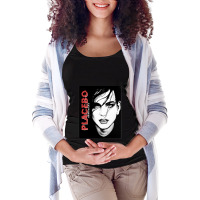 Placebobrian Molko Black And White Maternity Scoop Neck T-shirt | Artistshot