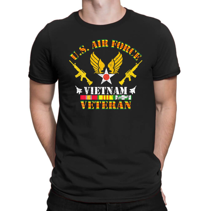 Us Army Air Corps Veteran Vintage Usaac Flag Veterans Day T-shirt | Artistshot