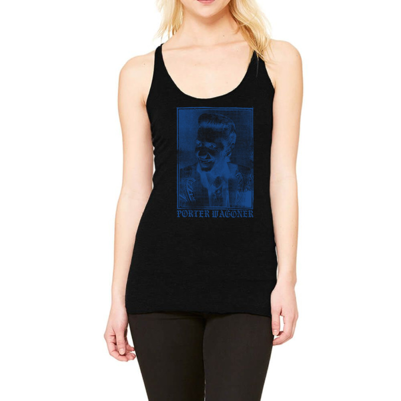 Porter Wagoner Old School Aesthetic Style Fan Design Racerback Tank by ReenaKonicek | Artistshot