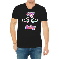 Crybaby Anime Eyes Classic  (1) (1) V-neck Tee | Artistshot