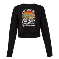 I'm Rockhounder Funny Rock Collector Geologist Rock Hounding Cropped Sweater | Artistshot