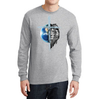 Jesus Lion Of Judah Christian Earth Cross Lion Long Sleeve Shirts | Artistshot