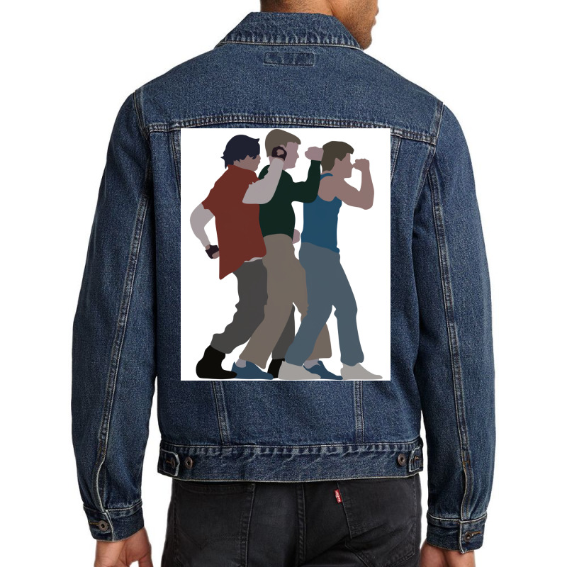 Breakfast Club Dance Red Men Denim Jacket by sbusiozald | Artistshot