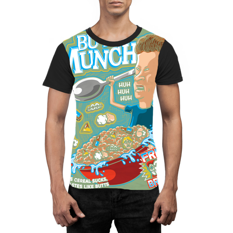 Butt Munch Cereal Graphic T-shirt by zrigkhudeu | Artistshot