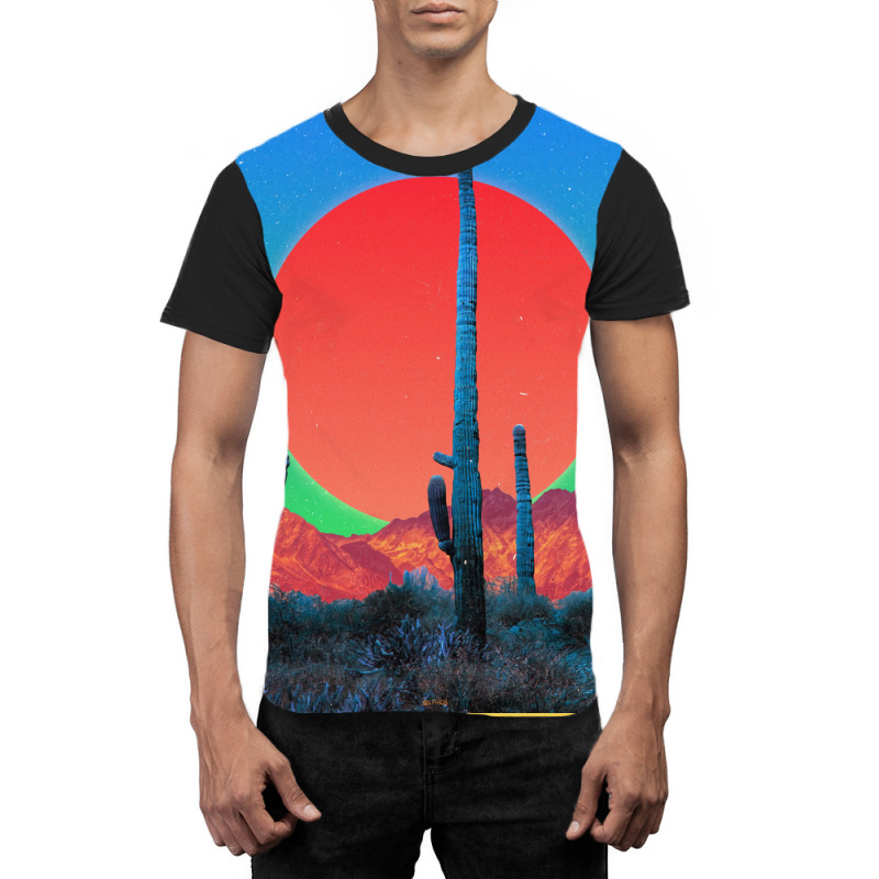 Cacti Dreams Graphic T-shirt by zrigkhudeu | Artistshot