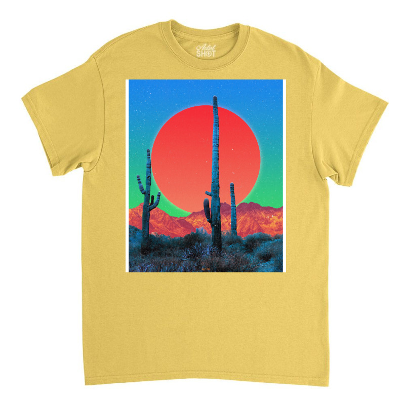 Cacti Dreams Classic T-shirt by zrigkhudeu | Artistshot