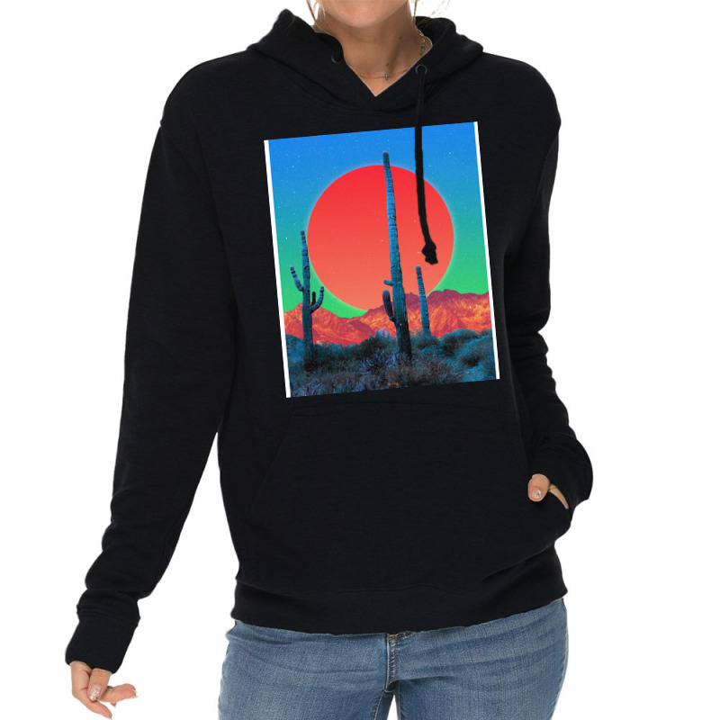 Cacti Dreams Lightweight Hoodie by zrigkhudeu | Artistshot