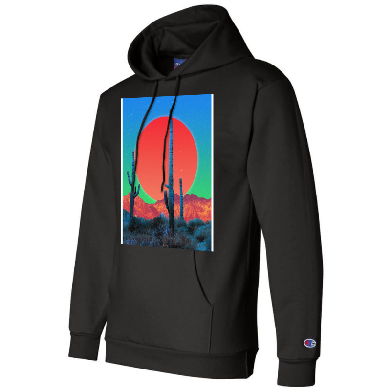 Cacti Dreams Champion Hoodie by zrigkhudeu | Artistshot