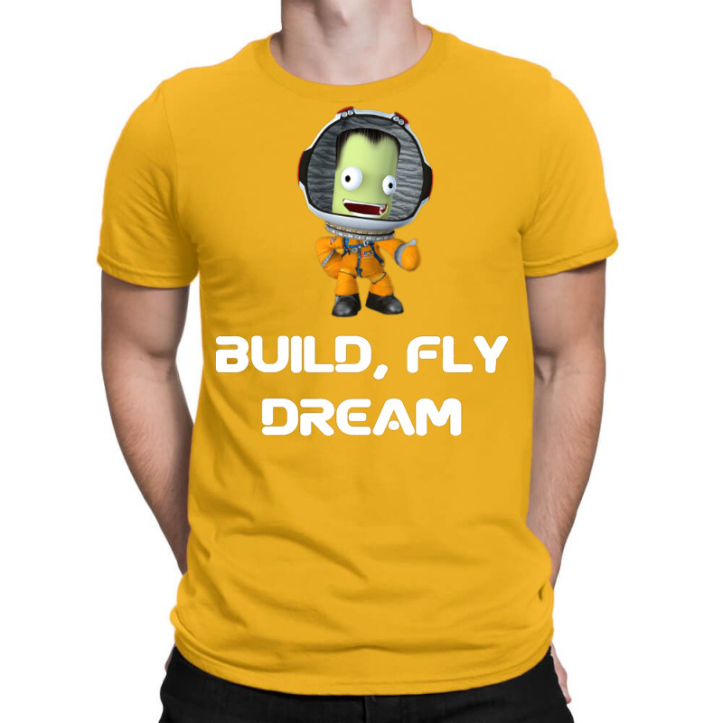 Build Fly Dream Crash ,kerbal Space Program , Kerbals , Kids Cartoon , T-Shirt by sbusiozald | Artistshot