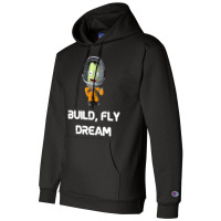 Build Fly Dream Crash ,kerbal Space Program , Kerbals , Kids Cartoon , Champion Hoodie | Artistshot