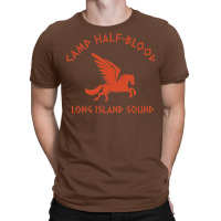 Camp Halfblood Long Island Blue T-shirt | Artistshot