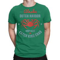 King Crab Dutch Harbor Alaska Raglan Baseball Tee T-shirt | Artistshot