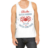 King Crab Dutch Harbor Alaska Raglan Baseball Tee Tank Top | Artistshot