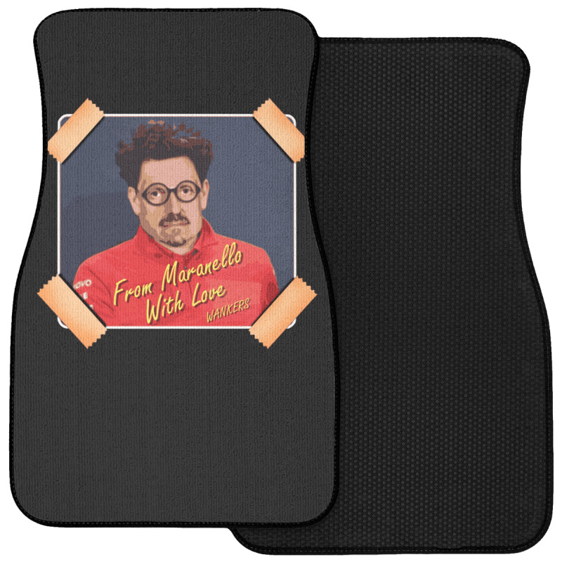 From Maranello With Love Front Car Mat | Artistshot