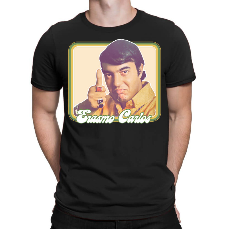 Erasmo Carlos Retro Fan Art Design T-shirt | Artistshot