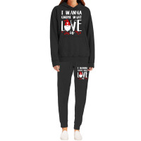 Funny 80s Gnome Valentines Day Quote  (1) (1) (1) (1) Hoodie & Jogger Set | Artistshot