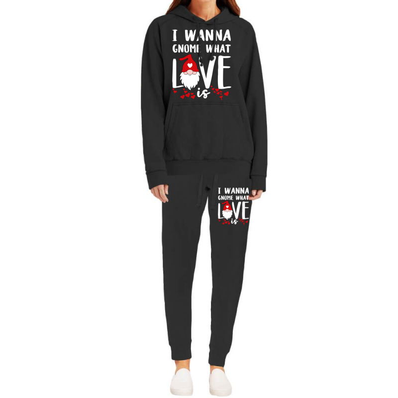 Funny 80s Gnome Valentines Day Quote  (1) (1) (1) (1) Hoodie & Jogger Set | Artistshot