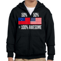 Samoan Roots Samoa Samoan American T Shirt Youth Zipper Hoodie | Artistshot