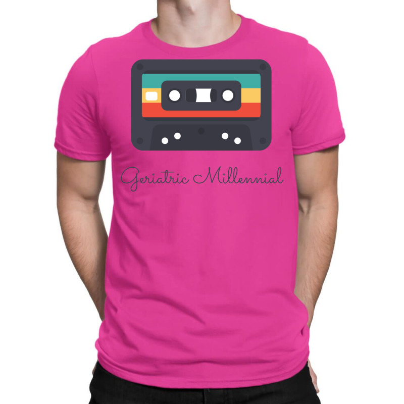 Geriatric Millennial Cassette Design Classic  (1) (1) (1) (1) T-Shirt by kaistosylinj | Artistshot