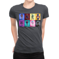 All 8 Chibi Transformers   Starscream Ladies Fitted T-shirt | Artistshot