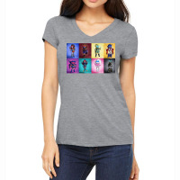 All 8 Chibi Transformers   Starscream Women's V-neck T-shirt | Artistshot