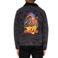 Golden Axe Classic  (1) (1) (1) Unisex Sherpa-lined Denim Jacket | Artistshot