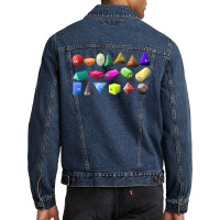 3d Shapes  The Kids Picture Show Classic Men Denim Jacket | Artistshot