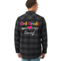 3rd Grade Squad Back To School Gift Classic Flannel Shirt | Artistshot