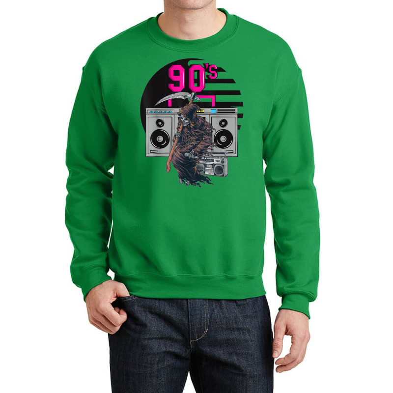 Grimreapermusicisundyingretro90smusic Classic  (1) (1) (1) Crewneck Sweatshirt by kaistosylinj | Artistshot