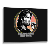 Escape From New York Retro Look Fan Design Metal Print Horizontal | Artistshot