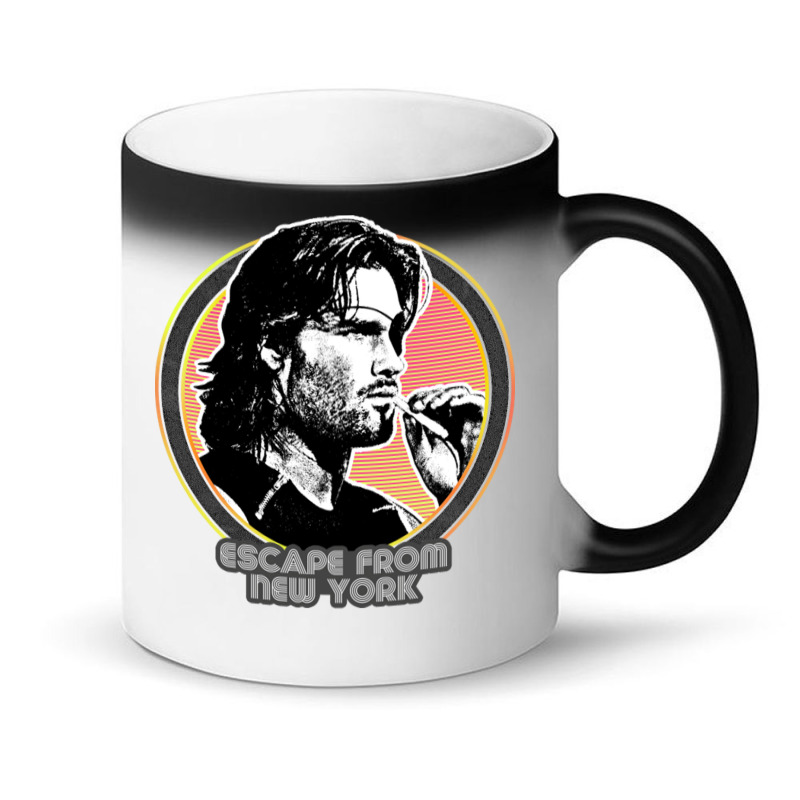 Escape From New York Retro Look Fan Design Magic Mug | Artistshot