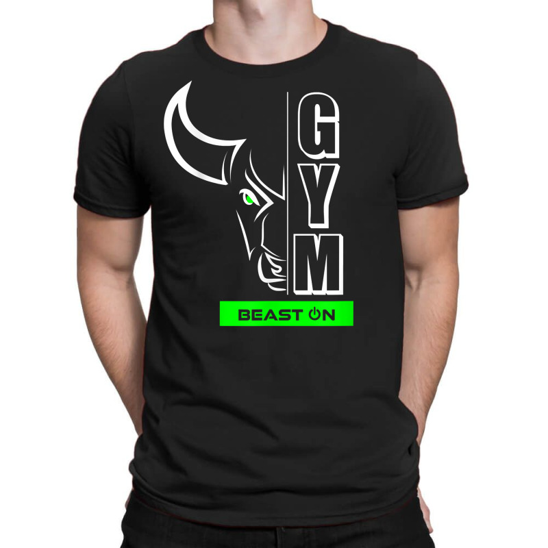 Taurus Head Bull Head Green Gym Workout Fitness Training T Shirt T-shirt | Artistshot