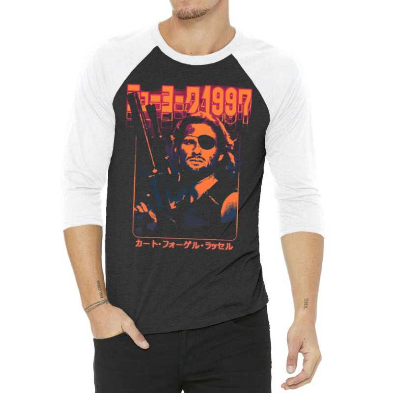 Escape From New York Snake Plissken 3/4 Sleeve Shirt | Artistshot