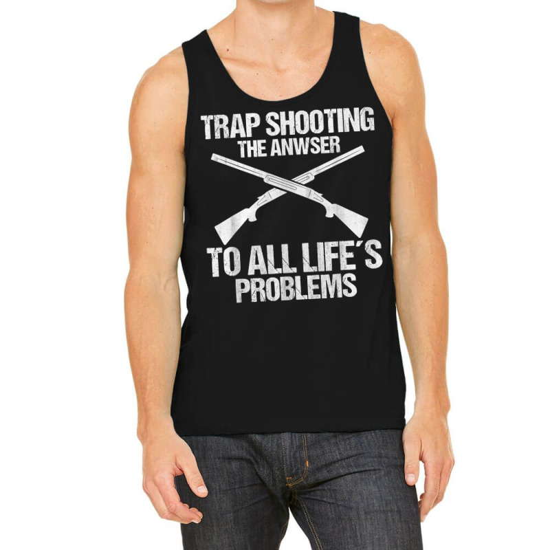 Trap Shooting Funny Skeet Shooting Clay T Shirt Tank Top | Artistshot