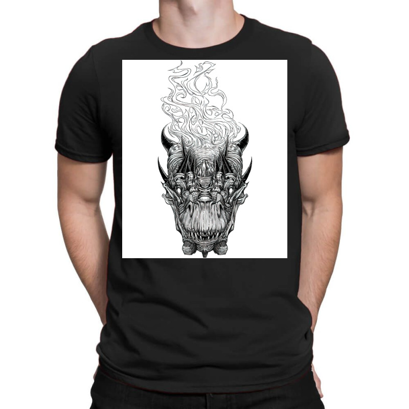 Dragon 70s T-Shirt by sbusiozald | Artistshot