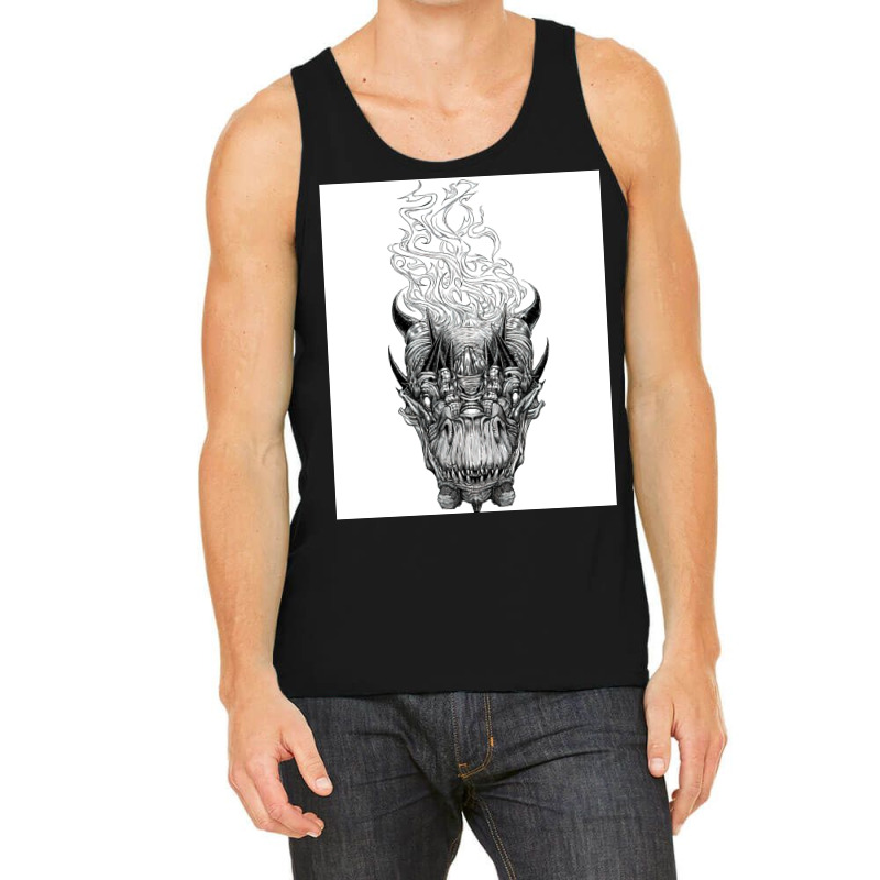 Dragon 70s Tank Top by sbusiozald | Artistshot