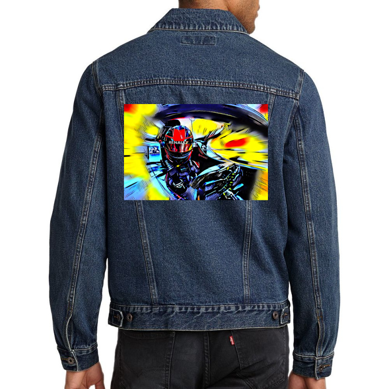 Esteban Ocon Start Number 31 Men Denim Jacket | Artistshot