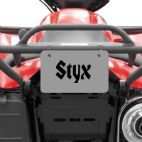 The-styx-mom Atv License Plate | Artistshot