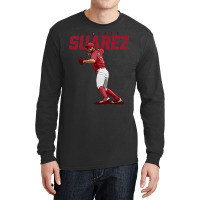 Eugenio Suarez Score Long Sleeve Shirts | Artistshot